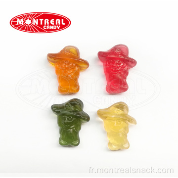 OEM Halal Sweet Body Shape Halloween Soft Candy